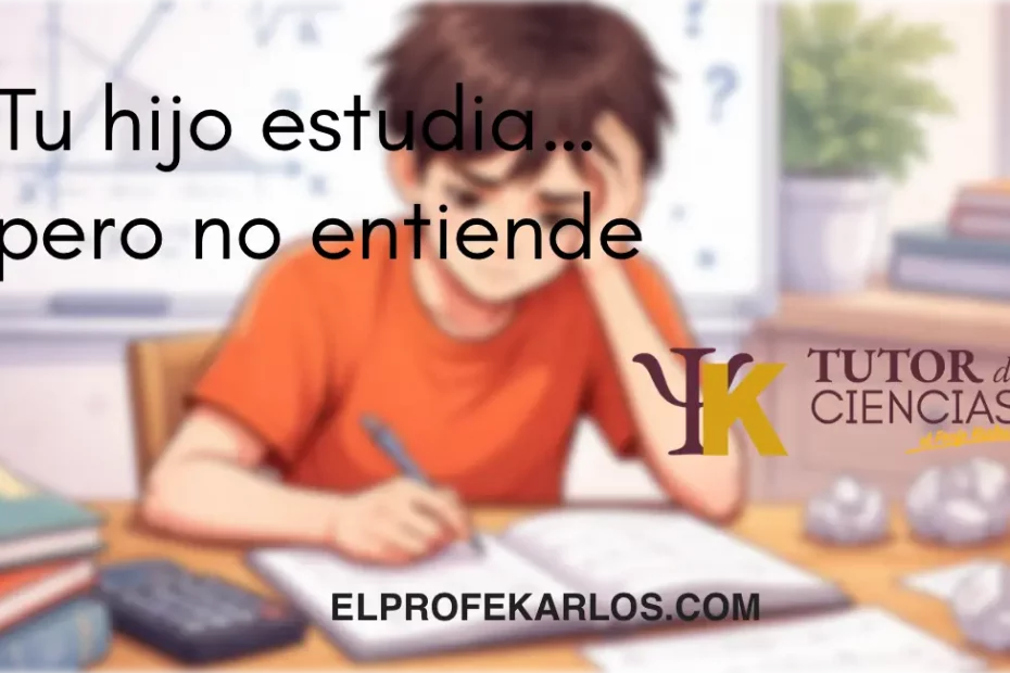 Tu hijo estudia pero no entiende